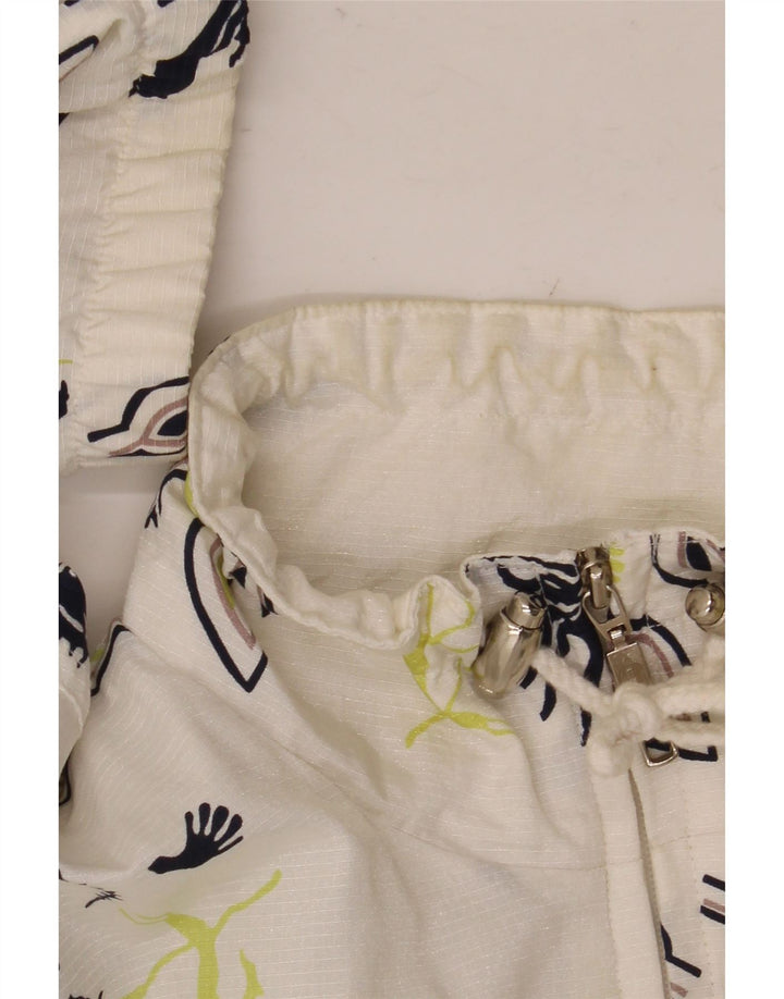 Etirel Γυναικεία φόρμα Oversized Top Jacket UK 14 Medium White Floral