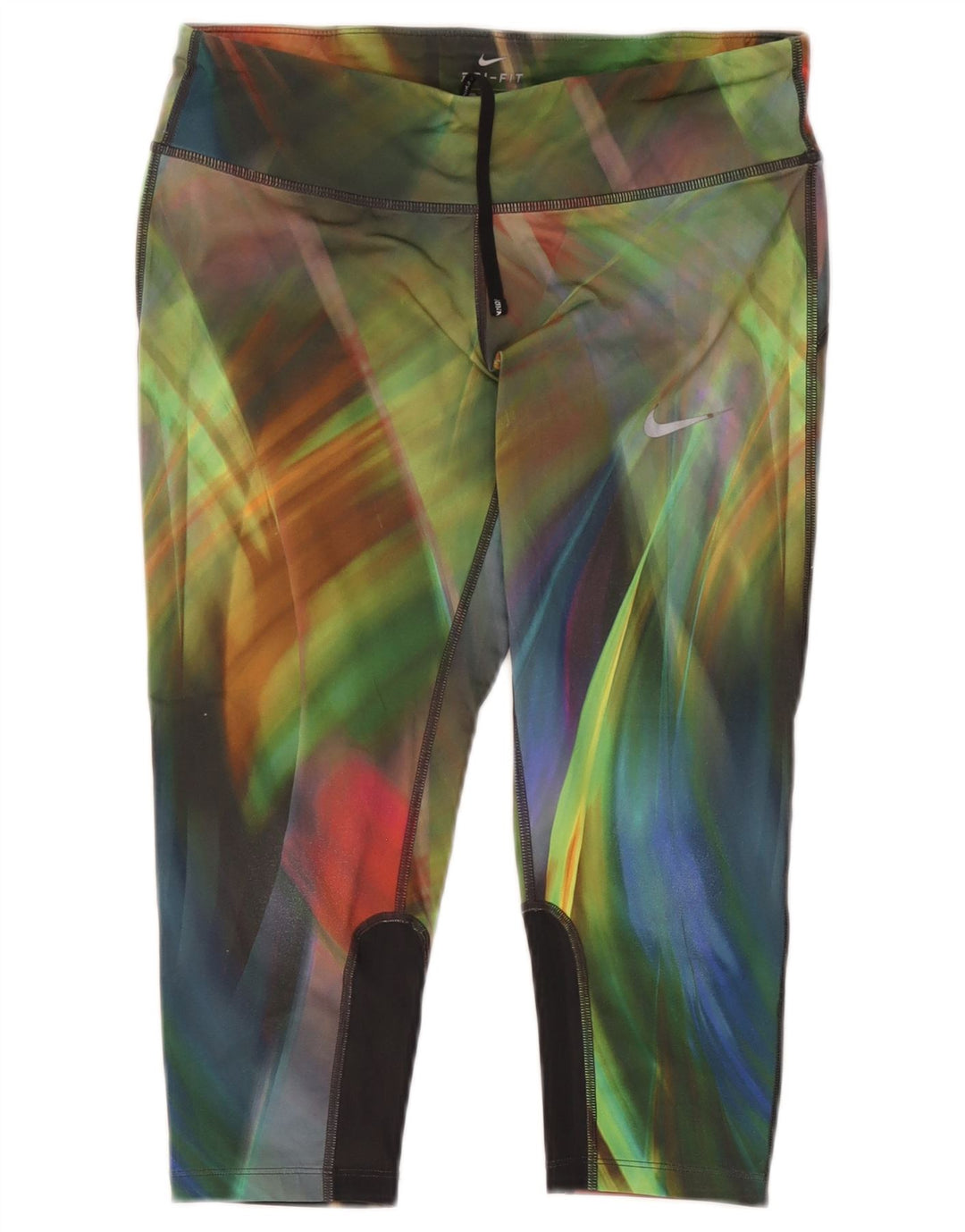 Γυναικεία κολάν Nike Dri Fit Capri UK 14 μεσαία πολύχρωμη βαφή γραβάτας