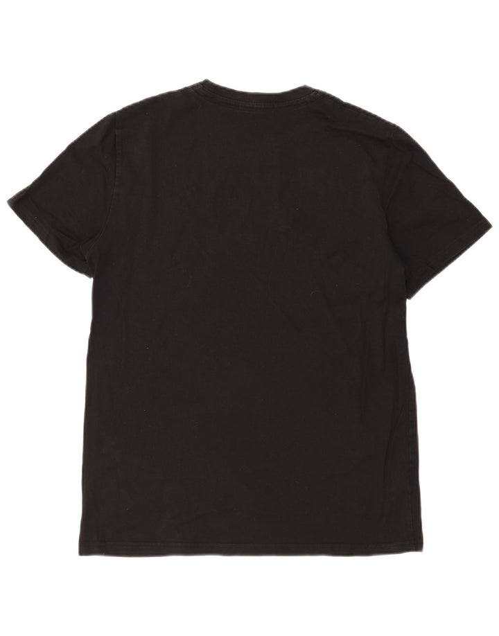 Fred Perry Ανδρικό T-Shirt Top Μεσαίο μαύρο βαμβακερό