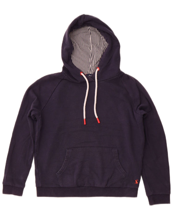JOULES Γυναικείο Hoodie Jumper UK 8 Small Navy Blue Cotton