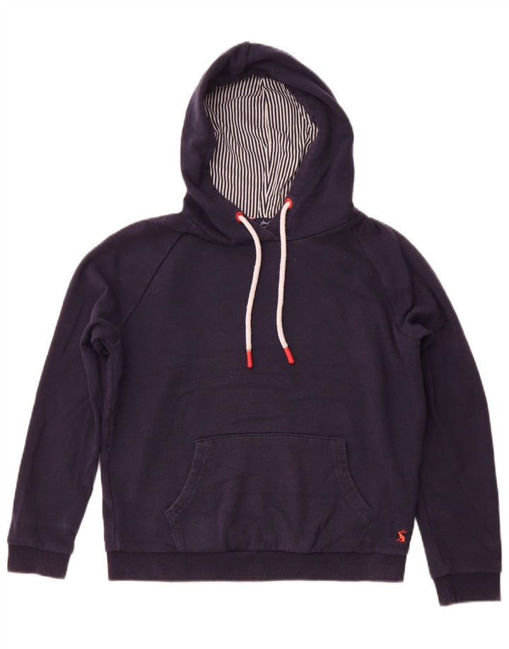 JOULES Γυναικείο Hoodie Jumper UK 8 Small Navy Blue Cotton