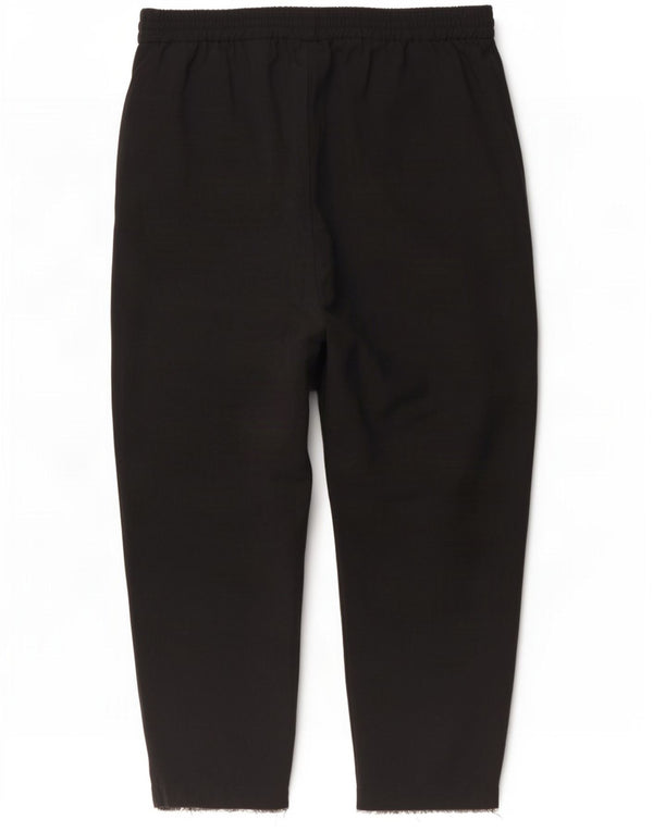 Marks & Spencer Γυναικείο κωνικό casual παντελόνι UK 22 3XL W42 L27 μαύρο