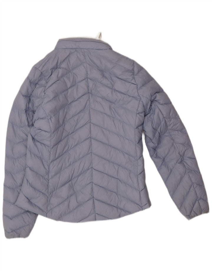 Marks & Spencer Γυναικείο μπουφάν με επένδυση UK 12 Medium Blue Polyamide