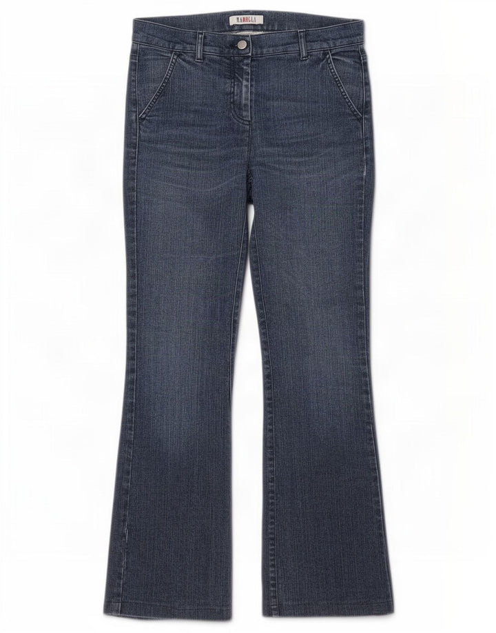 Marella Γυναικείο Bootcut Jeans W30 L30 Μπλε βαμβακερό