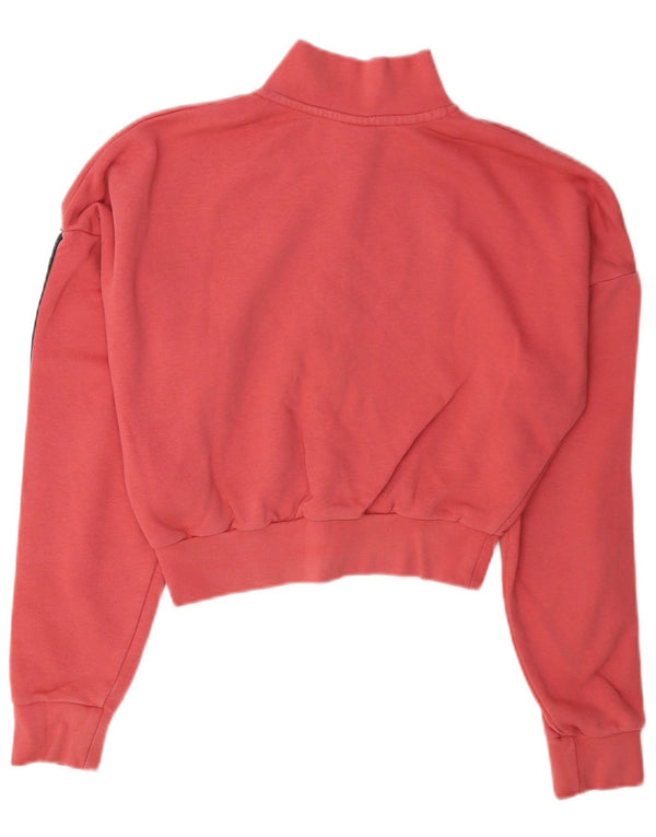 Γυναικεία φούτερ Nike Crop Jumper UK 6 XS Pink Colourblock