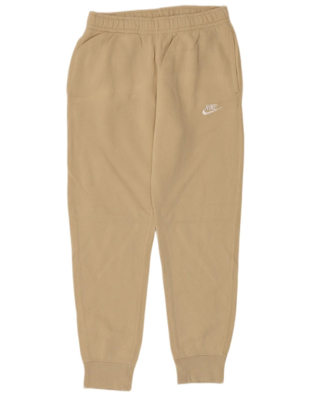 Ανδρική φόρμα NIKE Παντελόνι Joggers Μικρό Μπεζ βαμβακερό