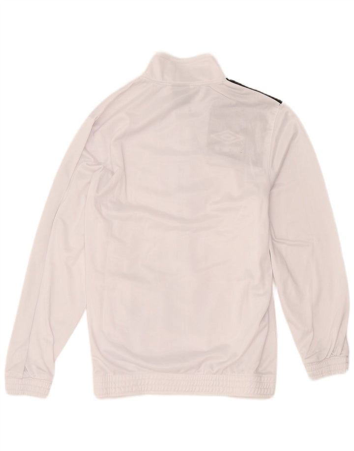 Ανδρική φόρμα Umbro Top Jacket Large White Colourblock Polyester