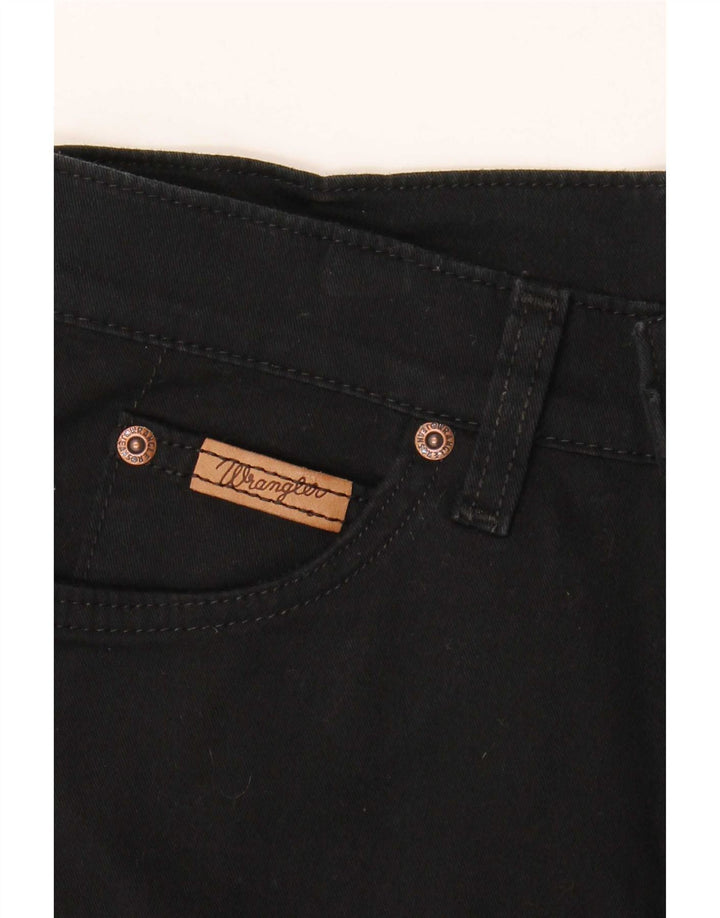 Γυναικείο τζιν ίσιο Wrangler W26 L32 Μαύρο