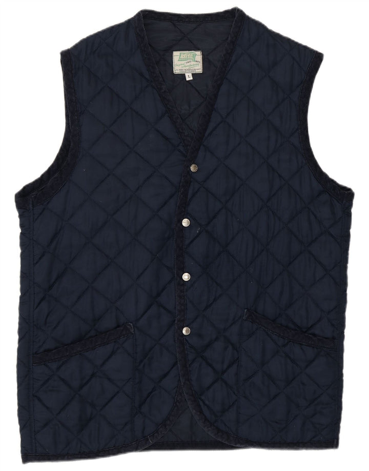 Rifle Ανδρικό καπιτονέ μπουφάν UK 40 Large Navy Blue