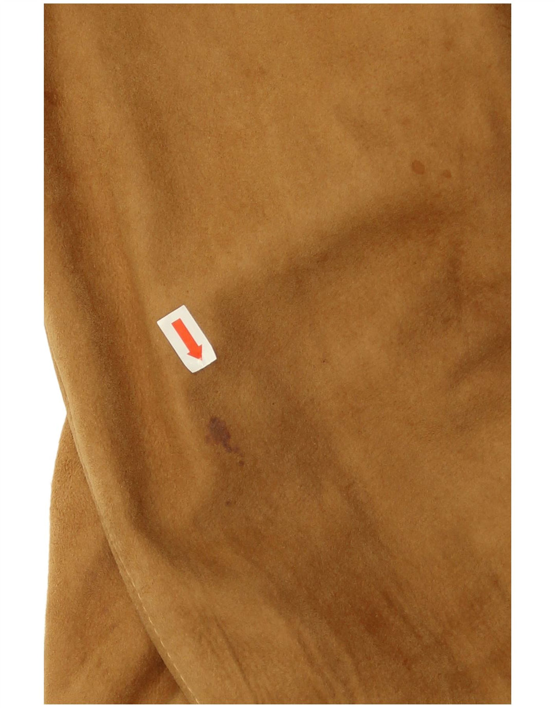 Maren Ανδρικό Suede Bomber Jacket UK 40 Large Beige Suede