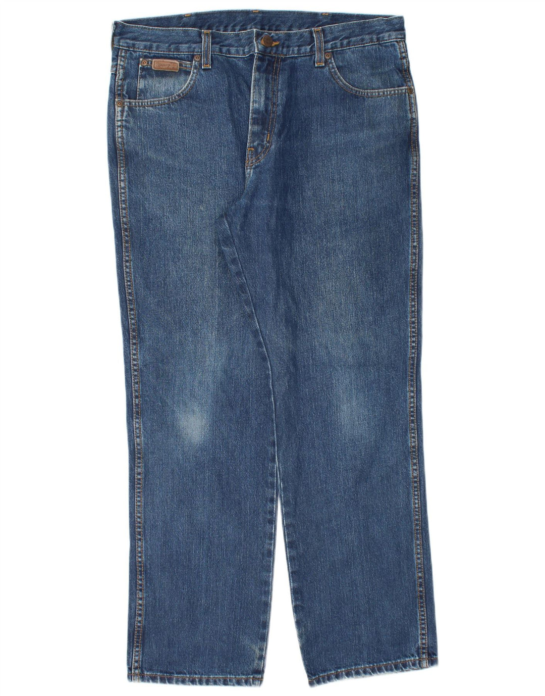 WRANGLER Ανδρικό Texas Straight Jeans W36 L30 Μπλε βαμβακερό