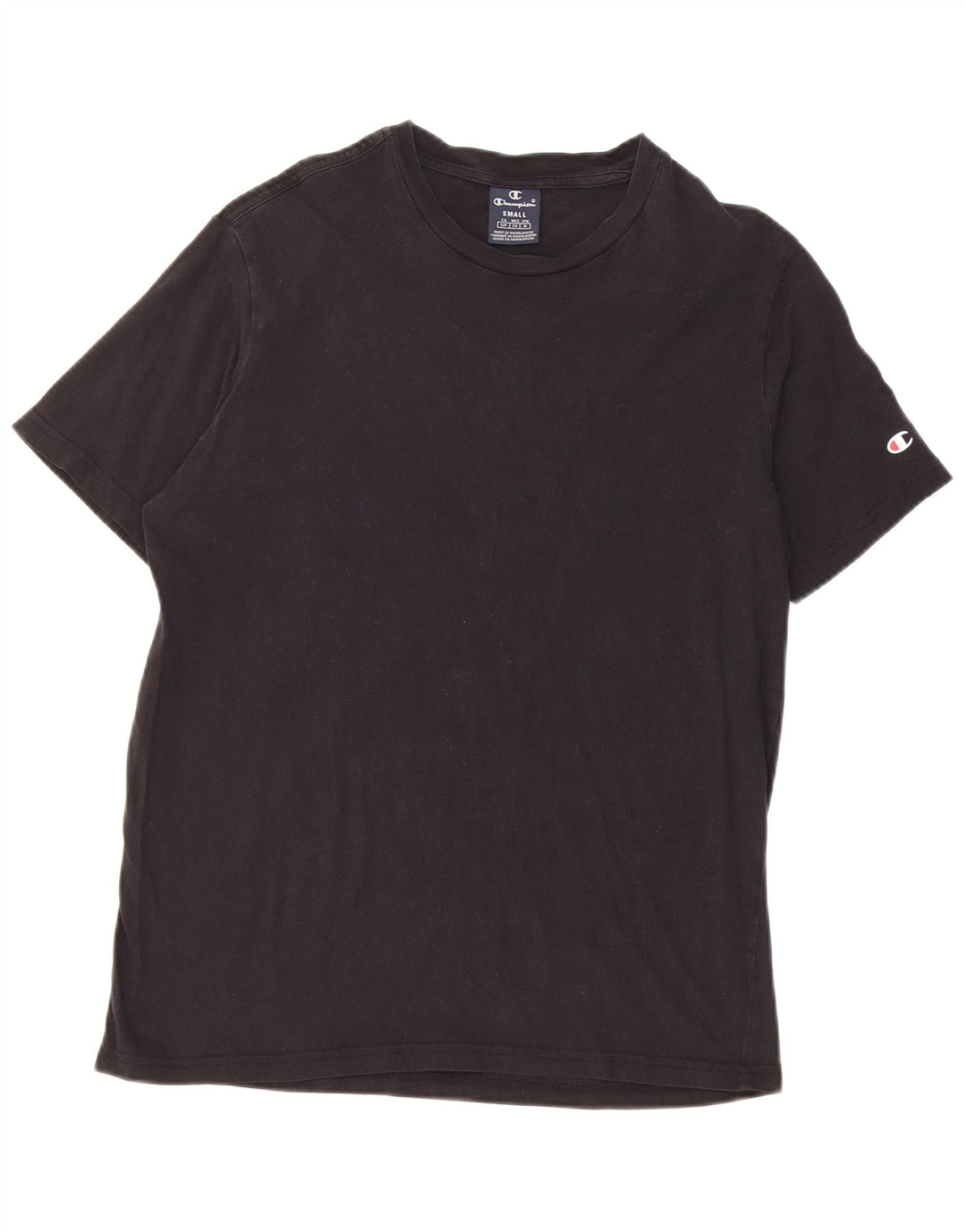 Champion Γυναικείο T-Shirt Top UK 10 Small Black