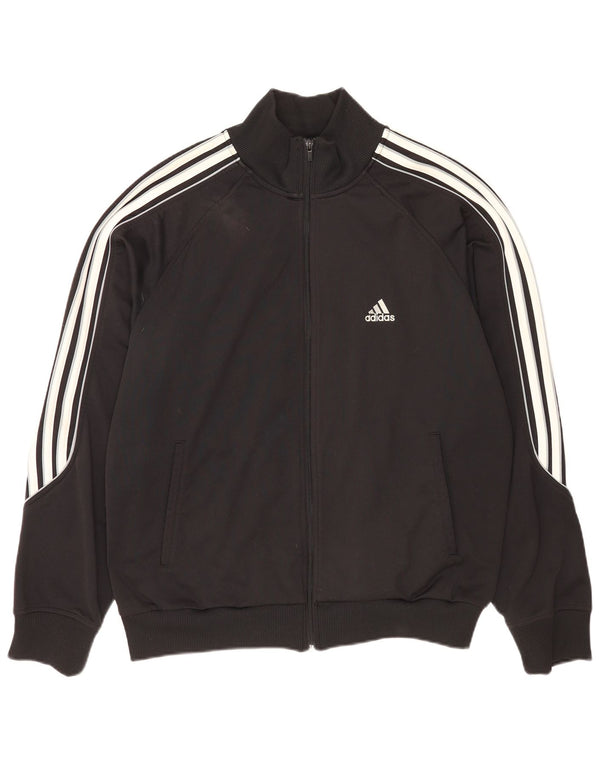 Ανδρική φόρμα Adidas Top Jacket UK 44/46 Large Black Polyester