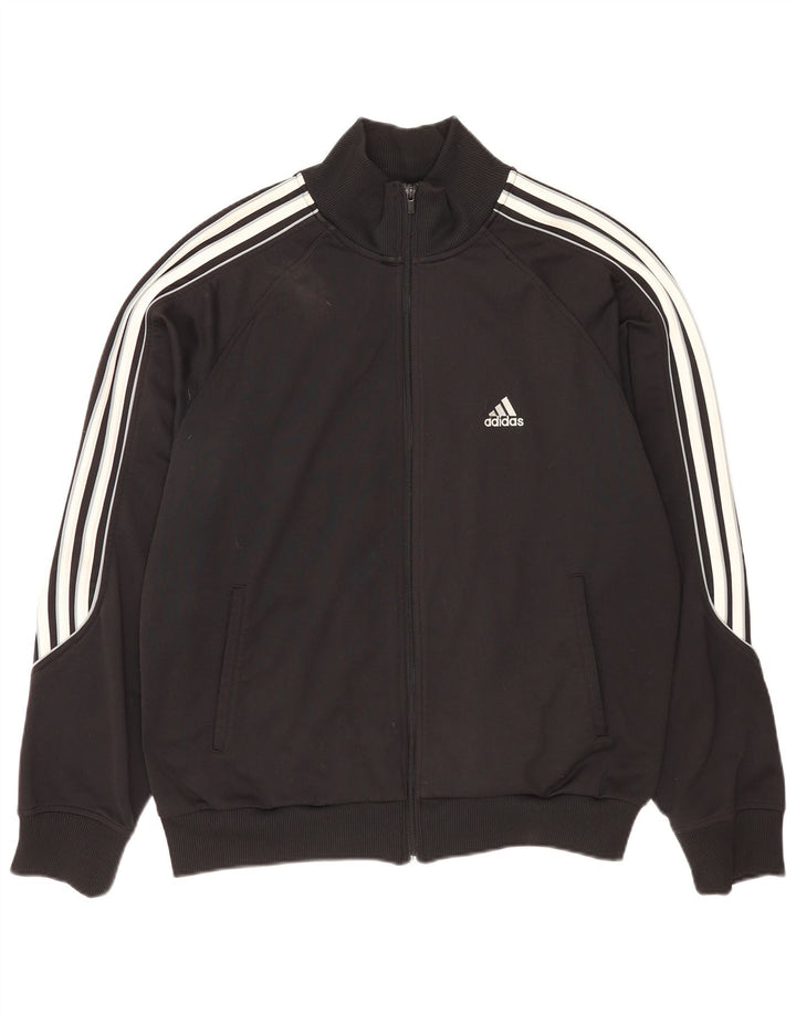 Ανδρική φόρμα Adidas Top Jacket UK 44/46 Large Black Polyester