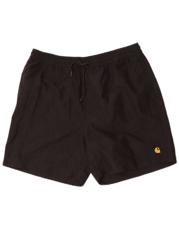 Ανδρικό σορτς κολύμβησης Carhartt μεγάλο μαύρο πολυεστέρα