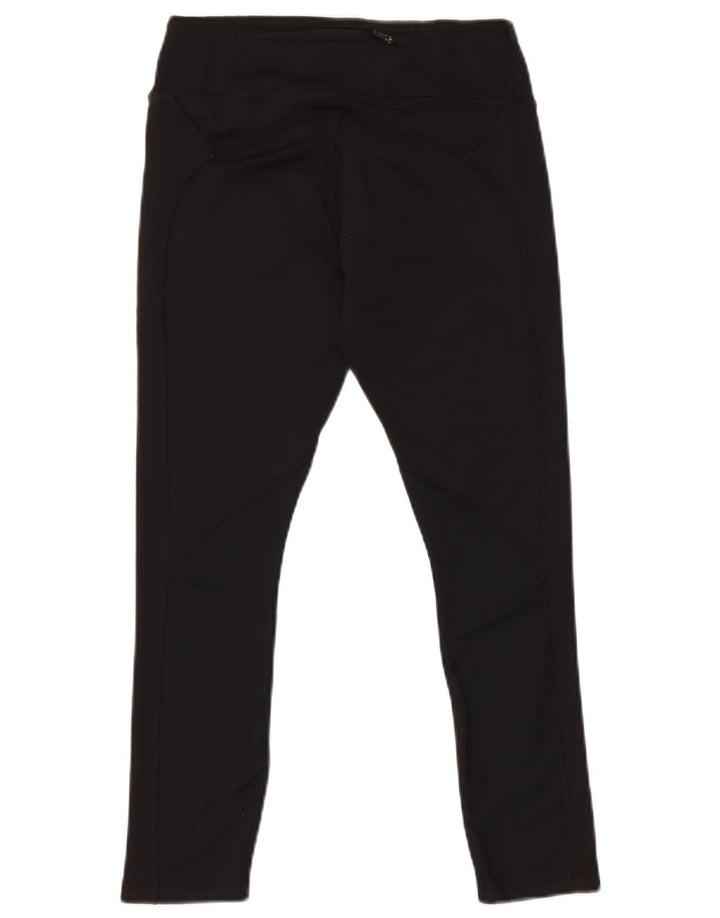 Γυναικεία κολάν Nike Dri Fit Crop UK 10 Small Black Polyester