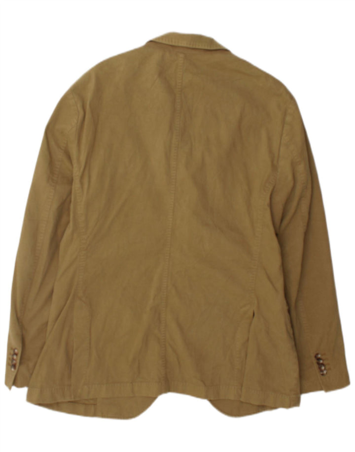 Massimo Dutti Ανδρικό σακάκι με 2 κουμπιά UK 36 Small Brown