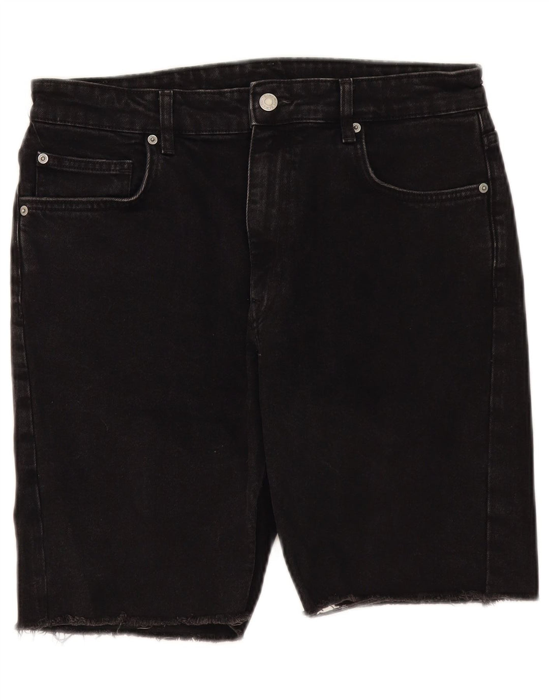 Zara Ανδρικό τζιν σορτς EU 42 Large W32 Μαύρο
