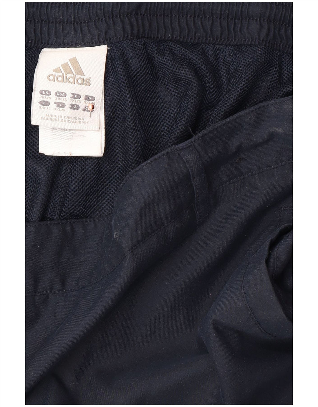 Ανδρική φόρμα ADIDAS Παντελόνι 3XL Navy Blue Polyester