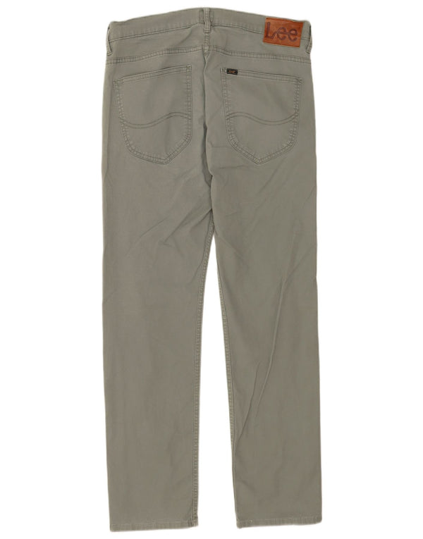 Lee Mens Powell Slim Casual Παντελόνι W33 L29 Πράσινο βαμβακερό