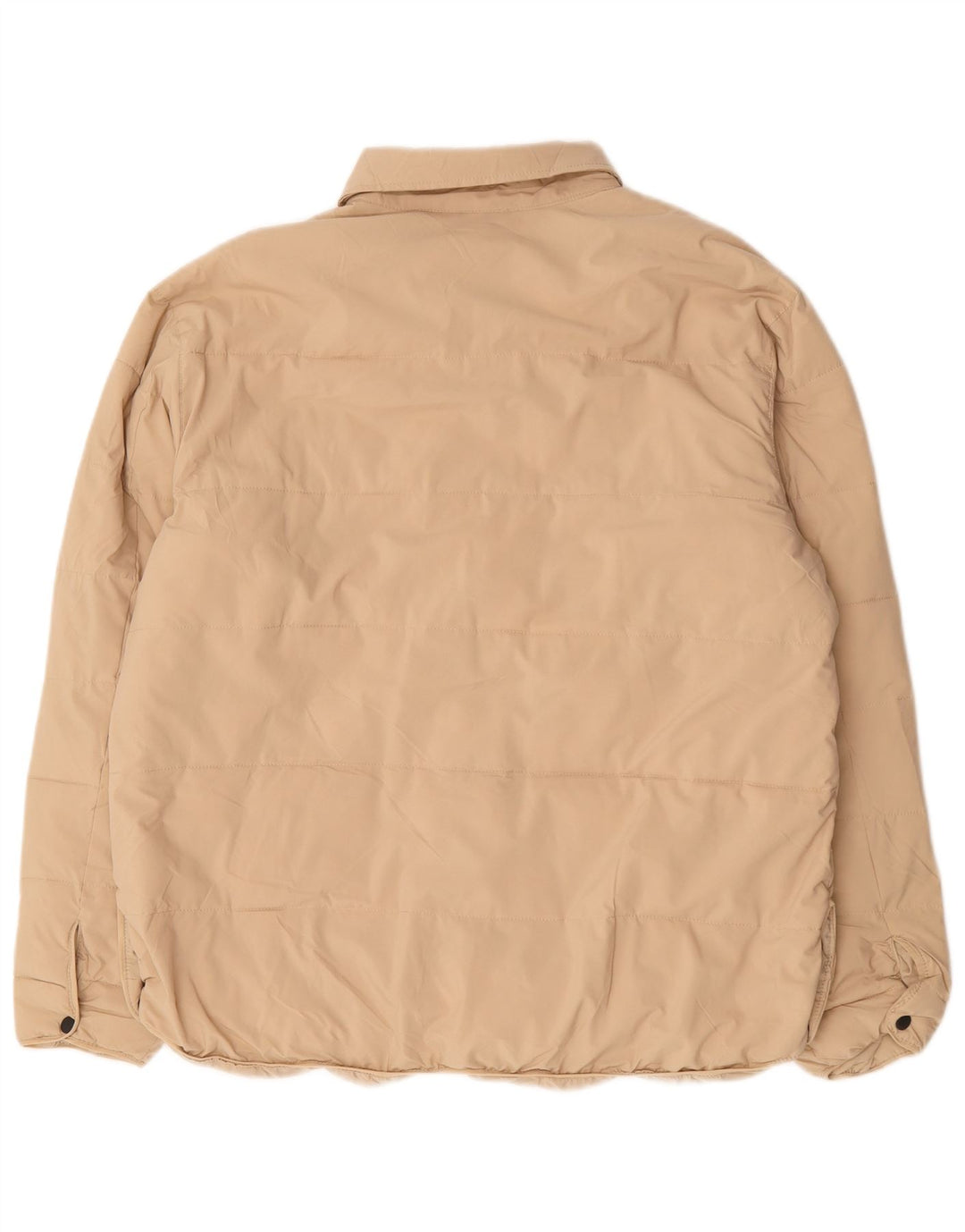 Zara Ανδρικό μπουφάν UK 40 Large Beige Polyester