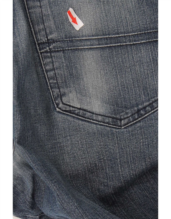 Ανδρικό τζιν Trussardi ίσιο W34 L30 Μπλε βαμβακερό