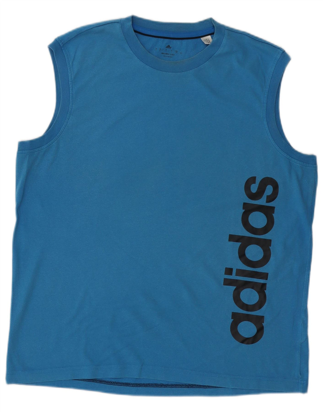 Adidas Mens Climalite Γραφικό Γιλέκο Top Large Blue