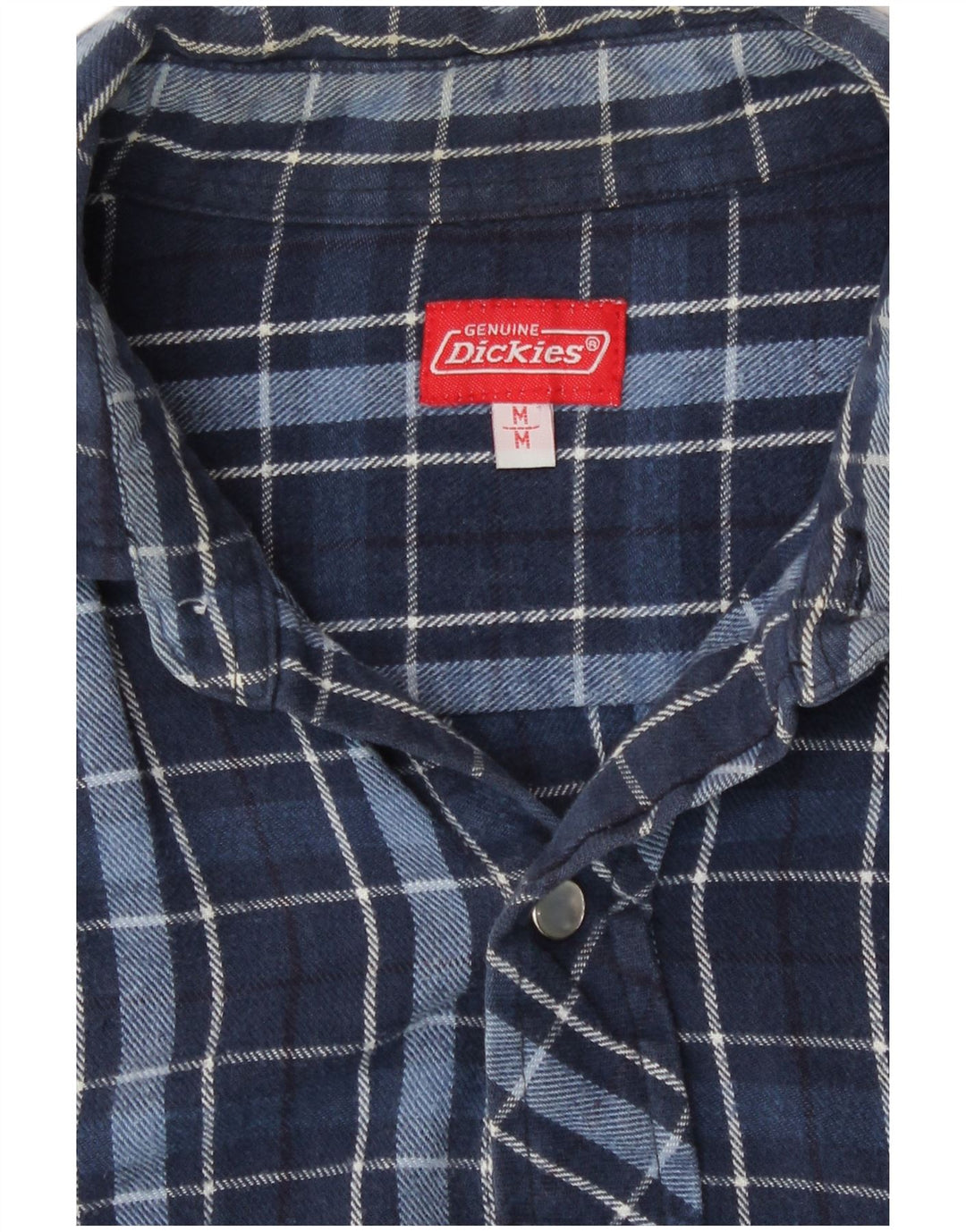 Ανδρικό φανελένιο πουκάμισο Dickies, μεσαίο μπλέ καρό