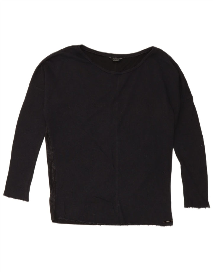 Guess Γυναικείο υπερμεγέθη μακρυμάνικο UK 10 Small Black