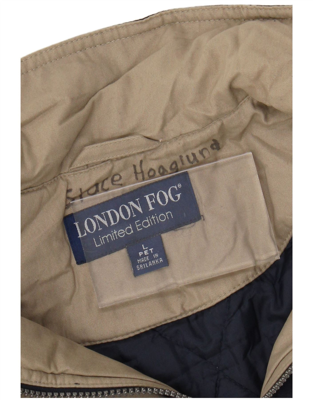Γυναικείο αντιανεμικό μπουφάν LONDON FOG UK 16 Large Navy Blue