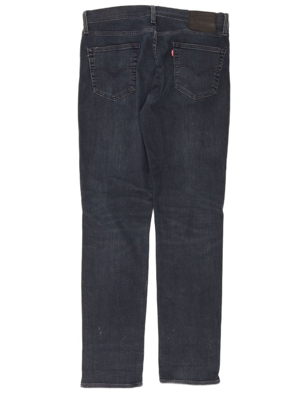 Levi's Mens 511 Slim Jeans W34 L34 Navy Blue Cotton