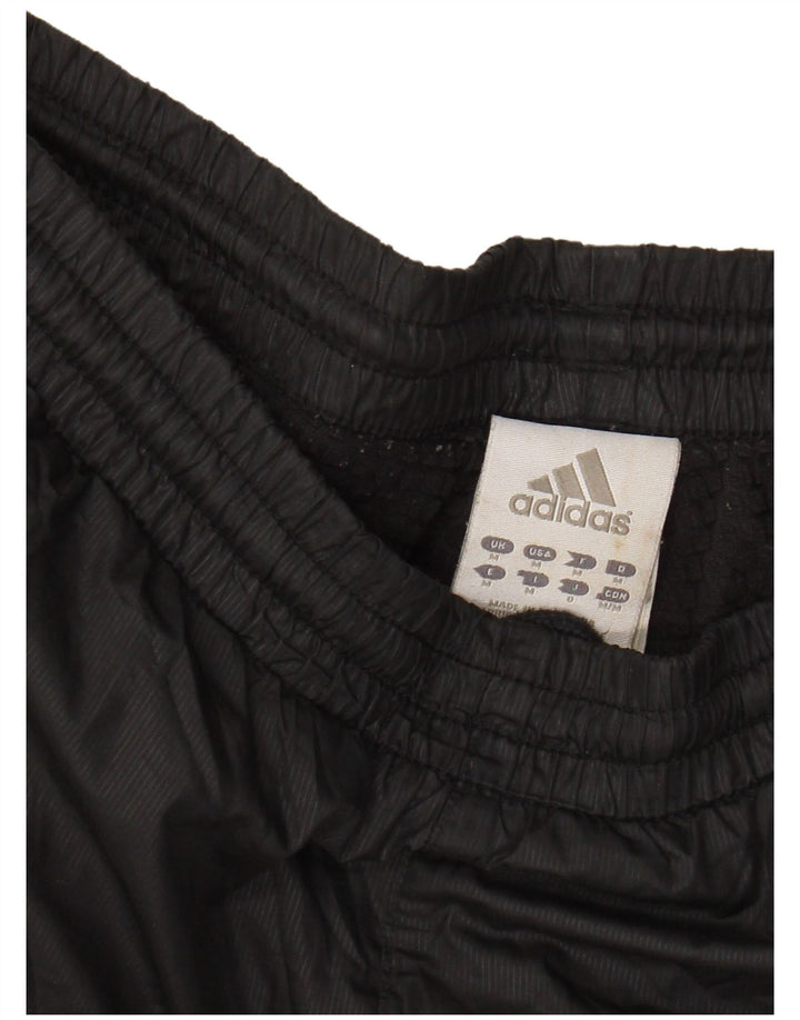 Ανδρική φόρμα ADIDAS Παντελόνι Joggers Μεσαίο Μαύρο Πολυεστέρα