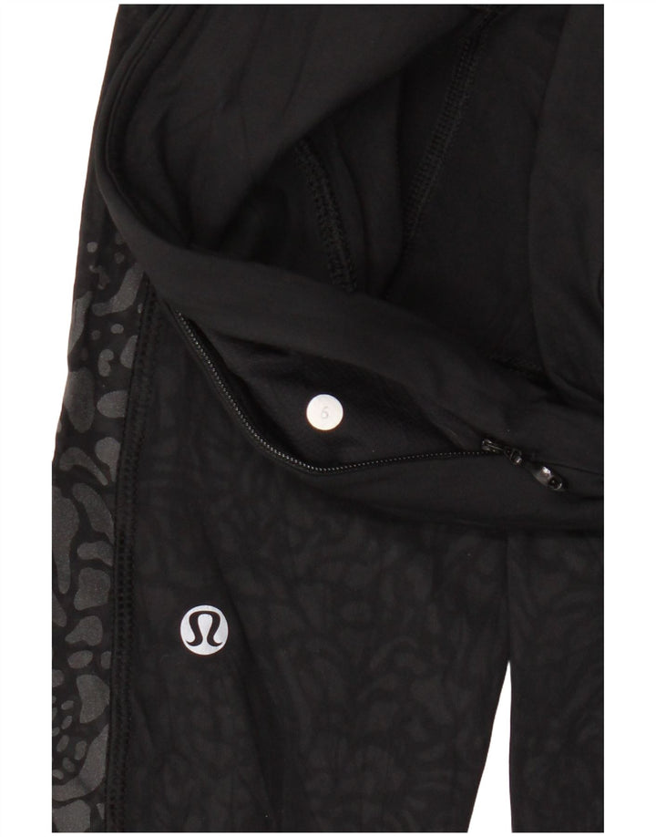 Γυναικείο κολάν Lululemon US 6 μεσαίο μαύρο Animal print