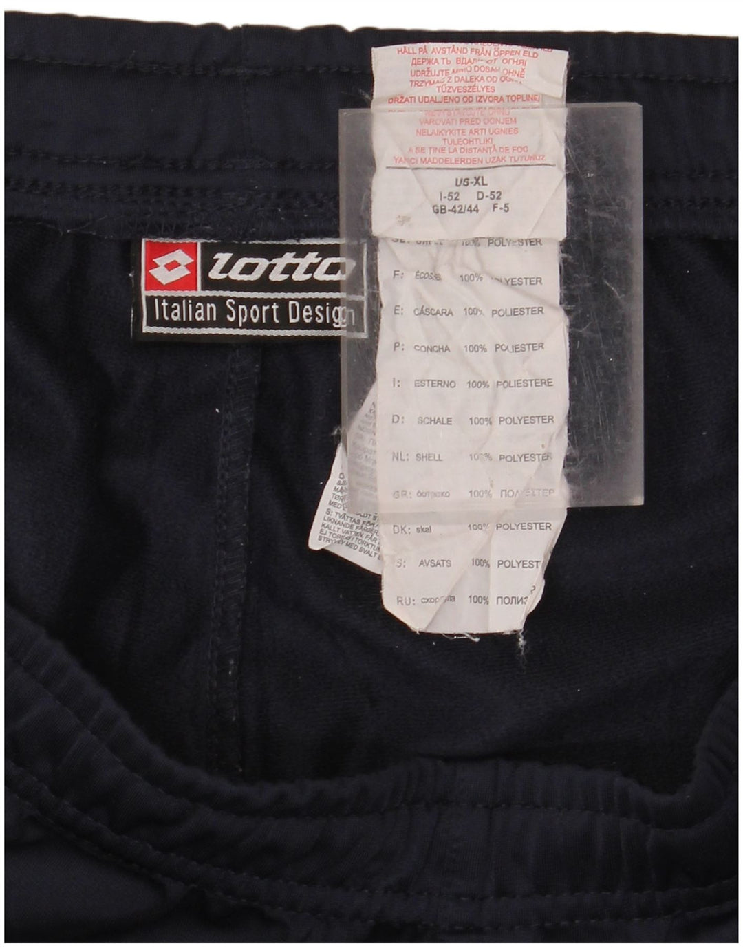 Ανδρική φόρμα LOTTO Παντελόνι UK 42/44 XL Navy Blue Polyester