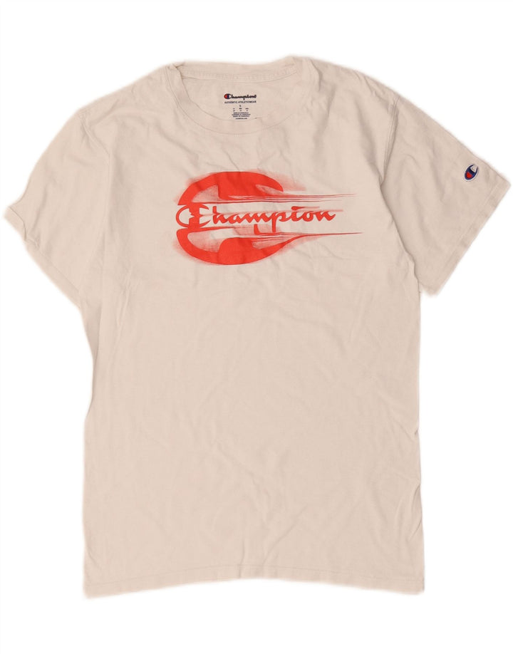 Ανδρικό T-Shirt Champion Graphic Top Small White
