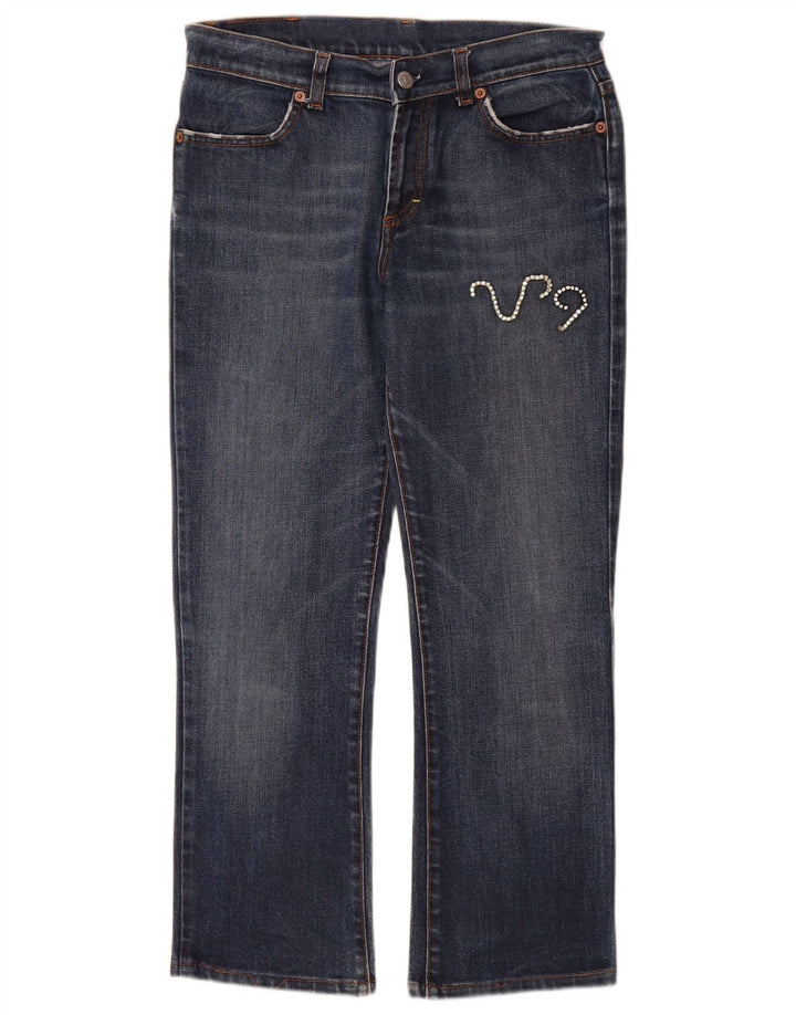 Fiorucci Γυναικείο ίσιο τζιν W30 L27 Μπλε βαμβακερό