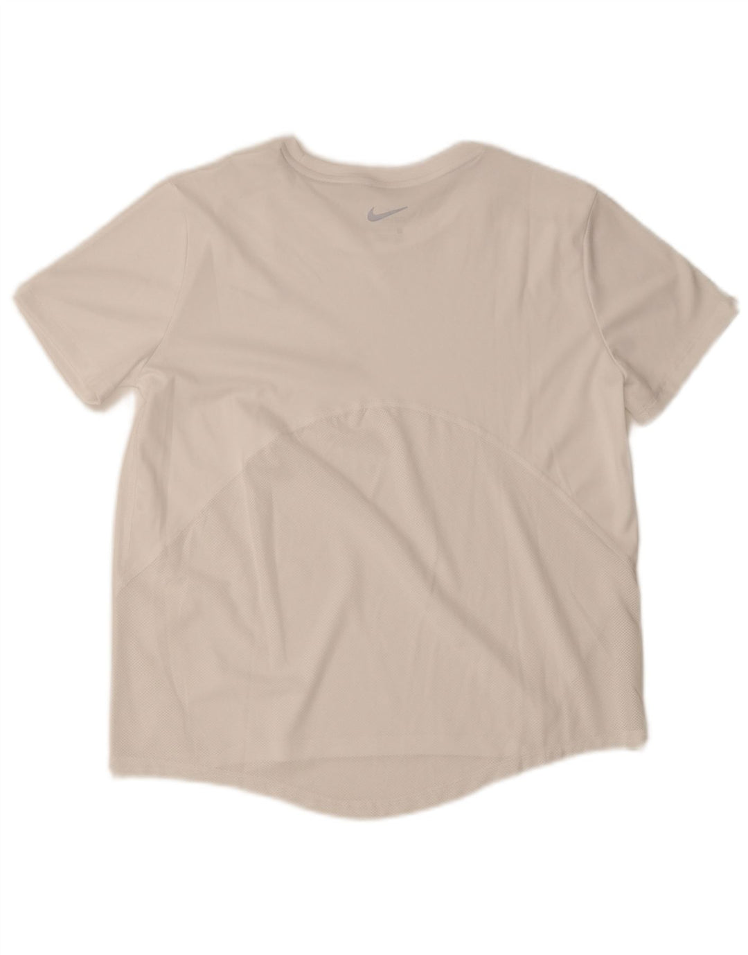 Ανδρικό μπλουζάκι Nike Dri Fit, μεσαίο λευκό