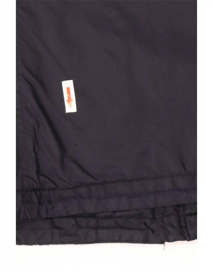 Ανδρικό μπουφάν βροχής Hollister UK 38 Medium Navy Blue Nylon
