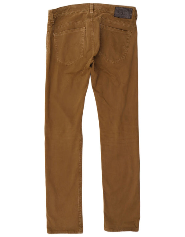 Ανδρικό DIESEL Thavar Slim Casual Παντελόνι W32 L33 Καφέ Βαμβακερό