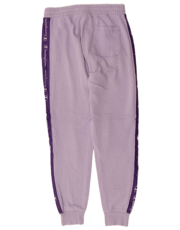 Champion γυναικεία αθλητική φόρμα παντελόνι Joggers UK 14 Medium Purple Colourblock
