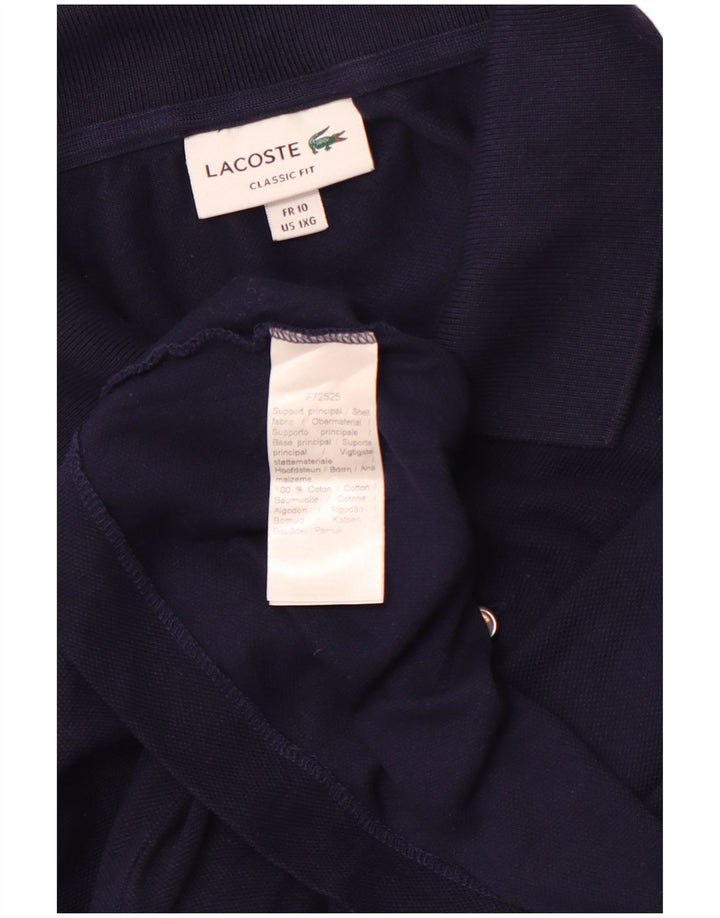 Ανδρικό μπλουζάκι πόλο LACOSTE κλασικό νούμερο 10 5XL Navy Blue βαμβακερό
