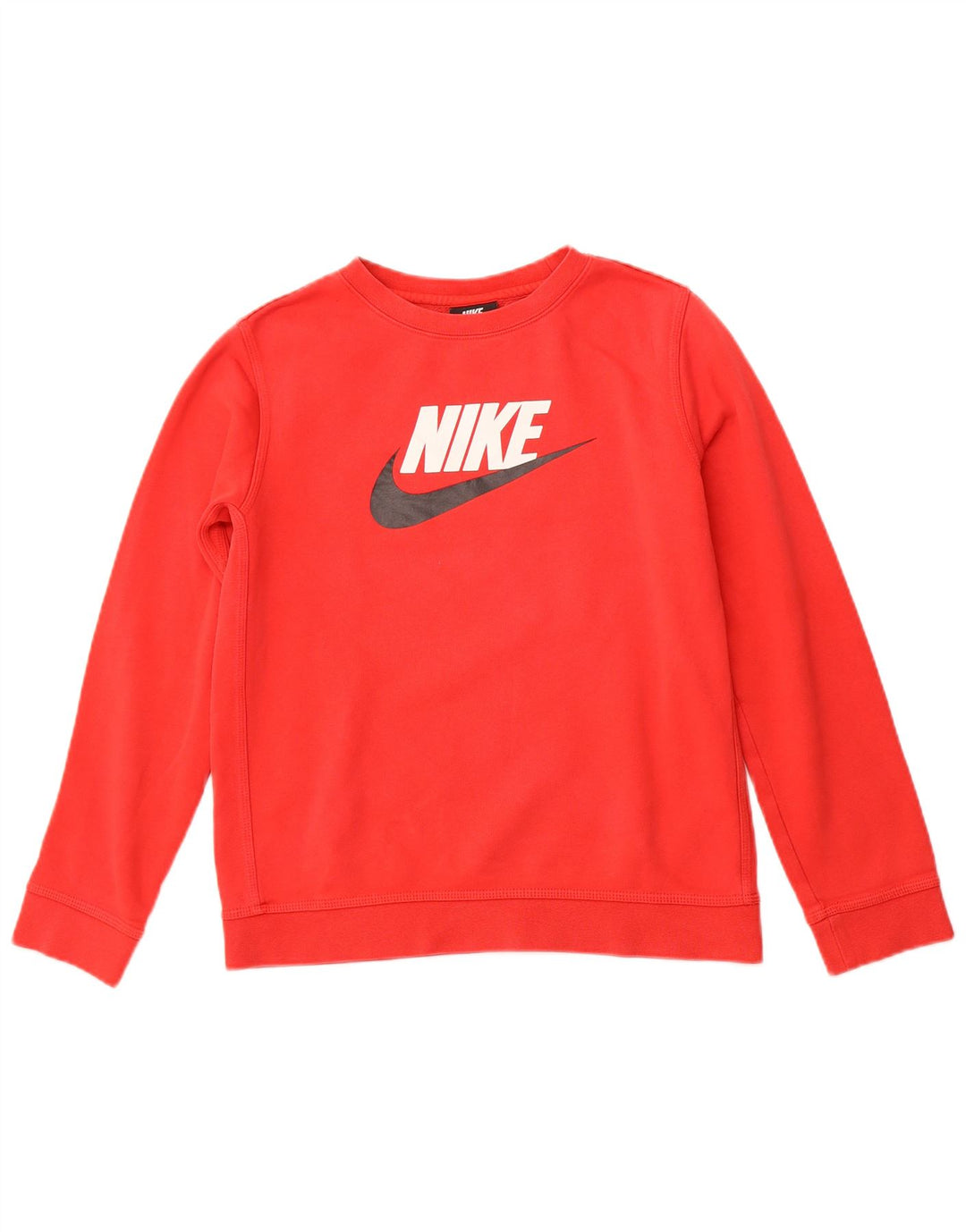 Γραφικό φούτερ NIKE Boys Jumper 13-14 ετών XL Κόκκινο βαμβακερό