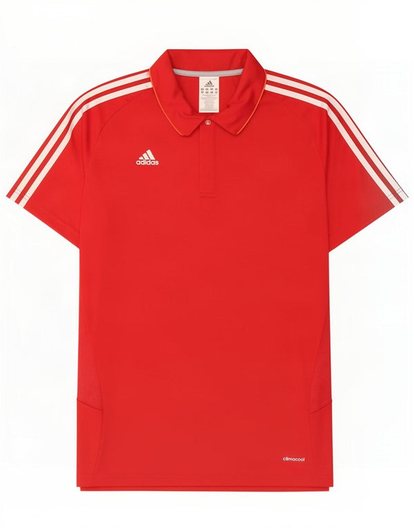 Ανδρικό πουκάμισο Adidas Climacool Polo UK 48/50 XL κόκκινο πολυεστέρα