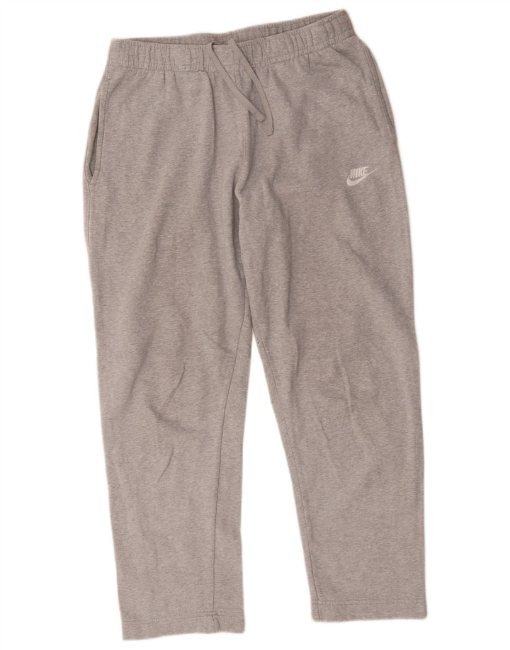 Γυναικεία αθλητική φόρμα Nike Παντελόνι UK 14 Βαμβακερό μεσαίο γκρι
