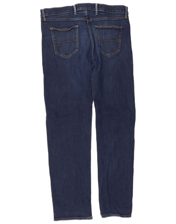 Ανδρικό τζιν ίσιο Marks & Spencer W38 L33 Μπλε βαμβακερό