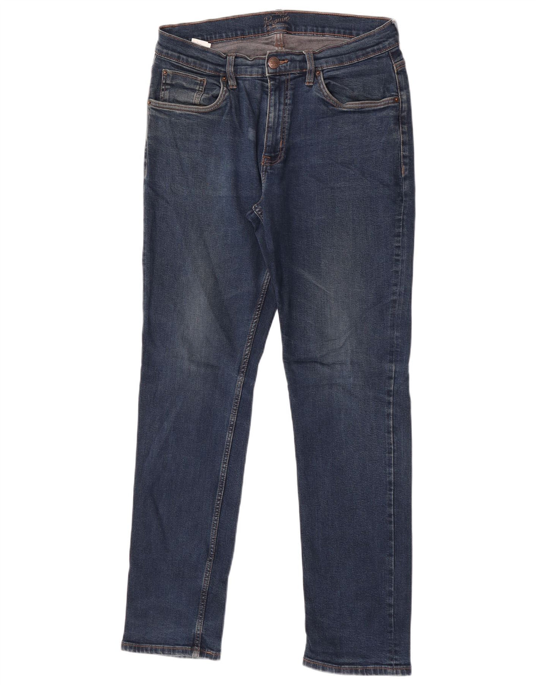 Ανδρικό τζιν Penguin Slim W34 L32 Μπλε βαμβακερό