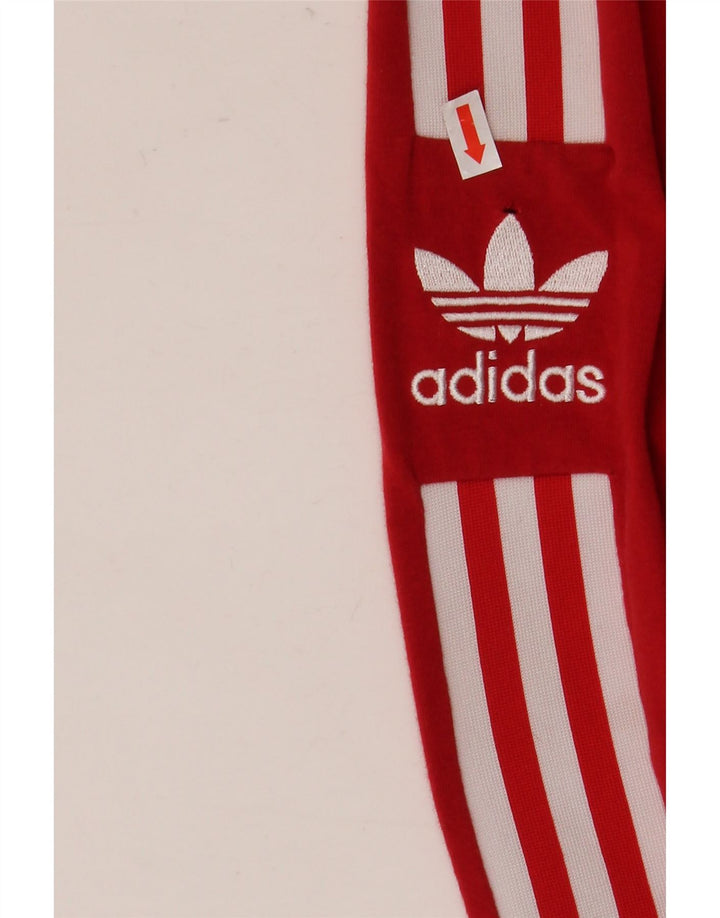 Adidas Γυναικείο Γραφικό Κολάν UK 8 Μικρό κόκκινο βαμβακερό