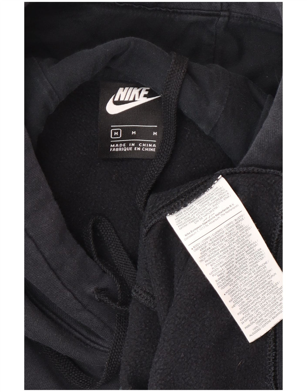 Ανδρικά κουκούλα Nike, μεσαίο μπλε βαμβακερό