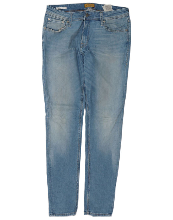 Jack & Jones Ανδρικό Liam Skinny Jeans W34 L32 Μπλε βαμβακερό
