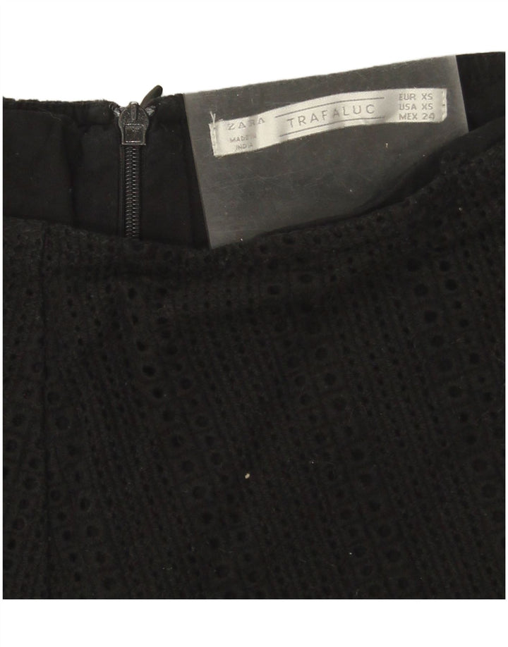Zara Γυναικείο Trafaluc Hot Παντελόνι XS W24 Μαύρο